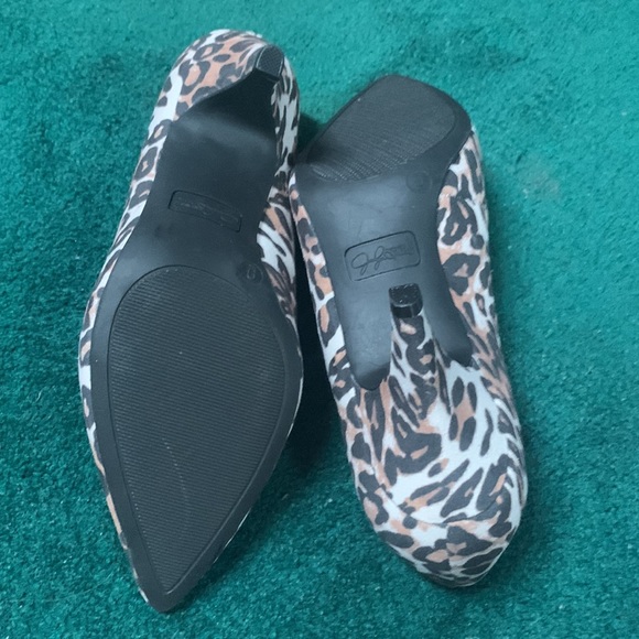 Jaclyn Smith Leopard High Heels - New Women | Color: Brown - Picture 4 of 4